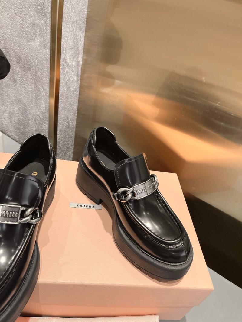 Miu Miu Leather Shoes